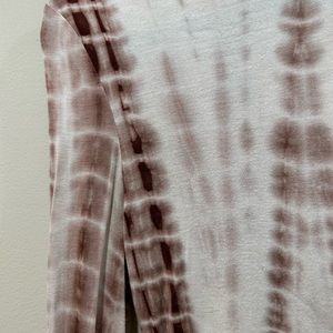 Shein Brown Tie-Dye Long Sleeve